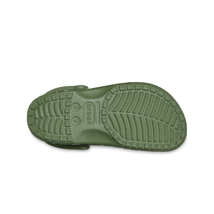 Giày Clog Unisex Crocs Baya Seasonal Printed - Army Green