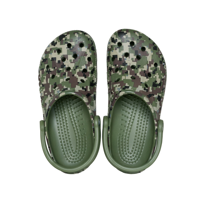 Giày Clog Unisex Crocs Baya Seasonal Printed - Army Green