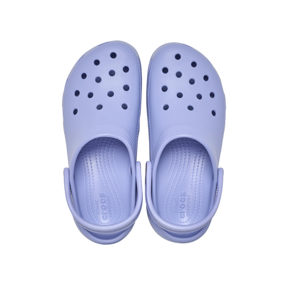 Giày Clog Nữ Crocs Classic Platform - Blue Haze