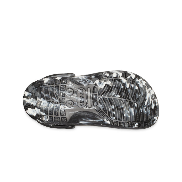 Giày Clog Unisex Crocs Baya Marbled - Black/White - Crocs™ Việt Nam