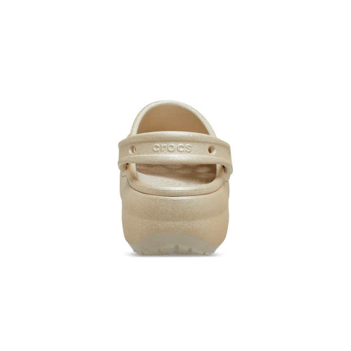 Giày Clog Nữ Crocs Classic Platform Glitter - Champagne - Crocs™ Việt Nam
