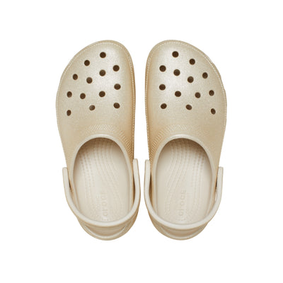 Women's Crocs Classic Platform Glitter Clog