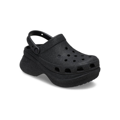 Giày Clog Nữ Crocs Bae Glitter - Black