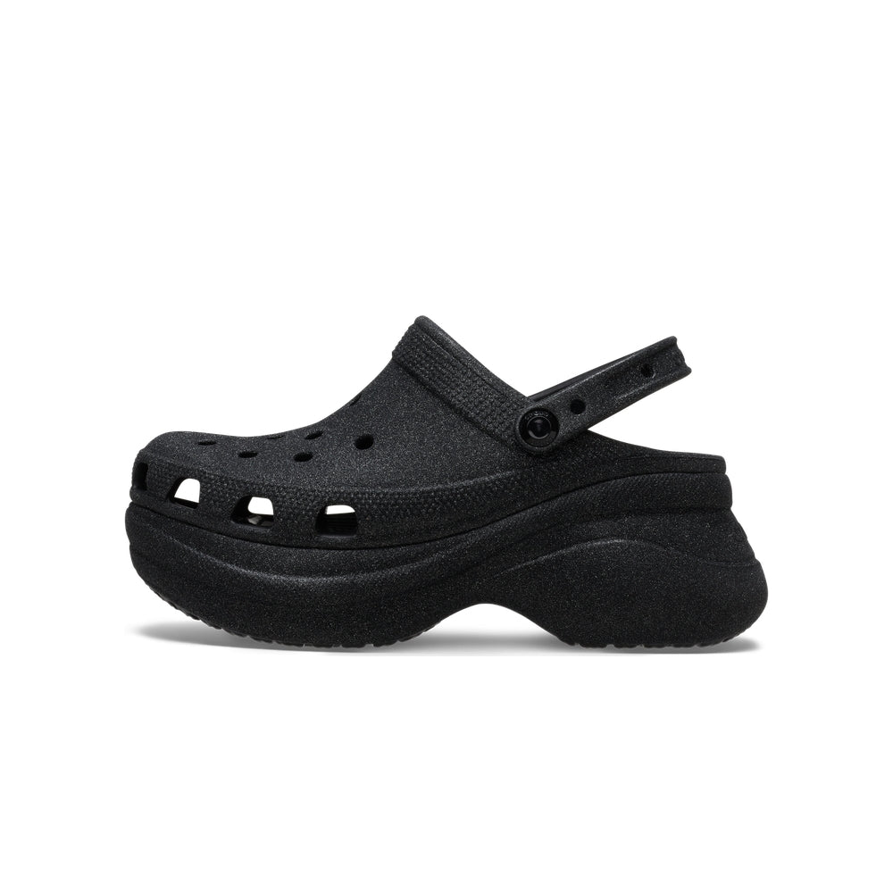 Giày Clog Nữ Crocs Bae Glitter - Black