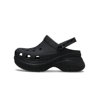 Giày Clog Nữ Crocs Bae Glitter - Black