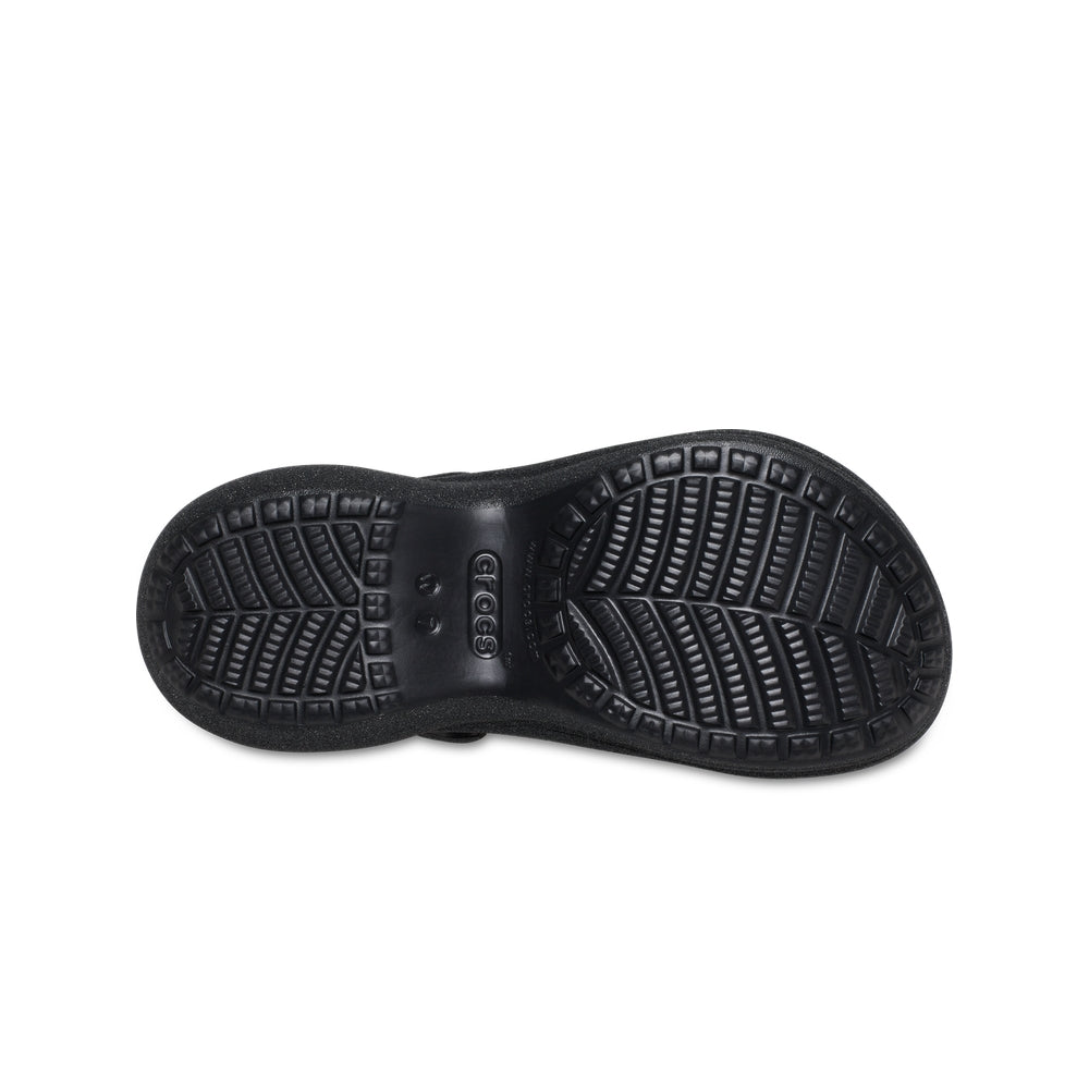 Giày Clog Nữ Crocs Bae Glitter - Black