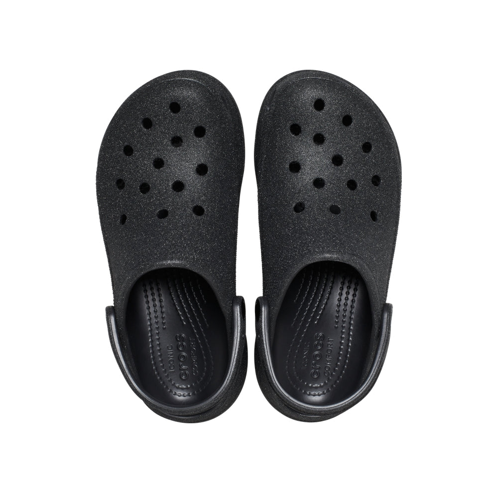 Giày Clog Nữ Crocs Bae Glitter - Black