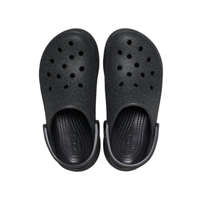 Giày Clog Nữ Crocs Bae Glitter - Black