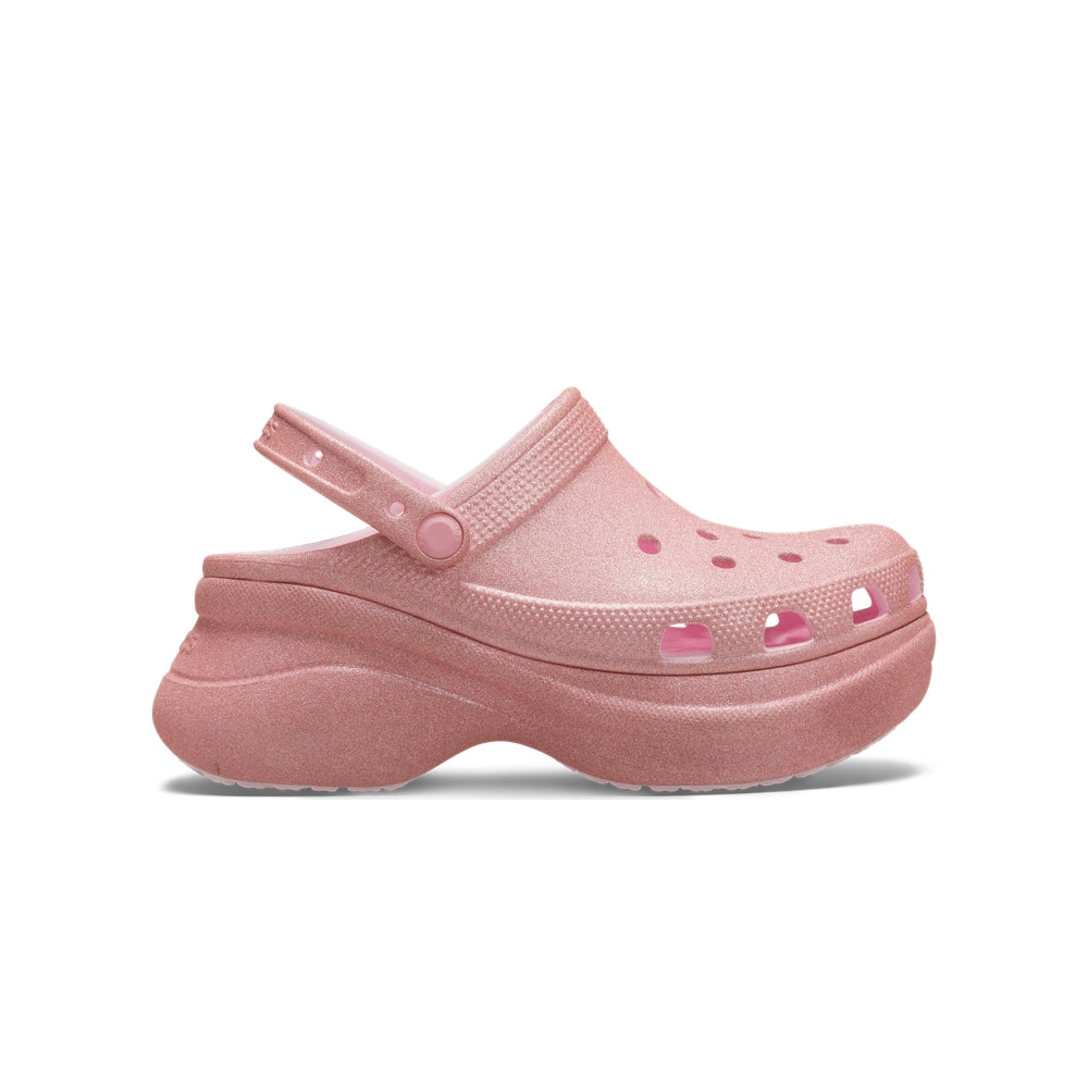 Giày Clog Nữ Crocs Bae Glitter - Pink Milk
