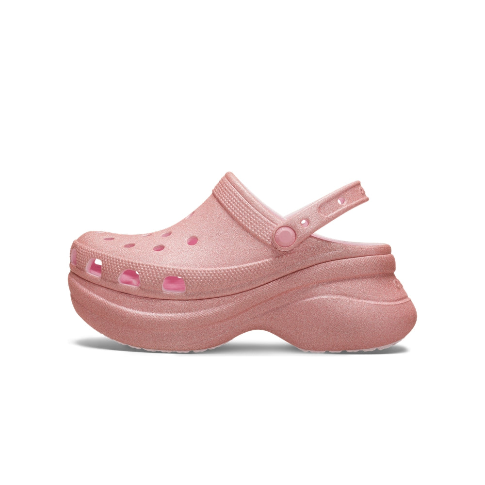 Giày Clog Nữ Crocs Bae Glitter - Pink Milk