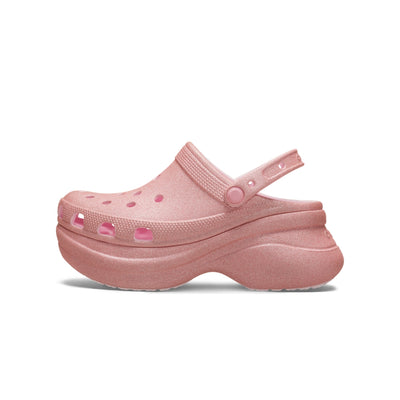 Giày Clog Nữ Crocs Bae Glitter - Pink Milk
