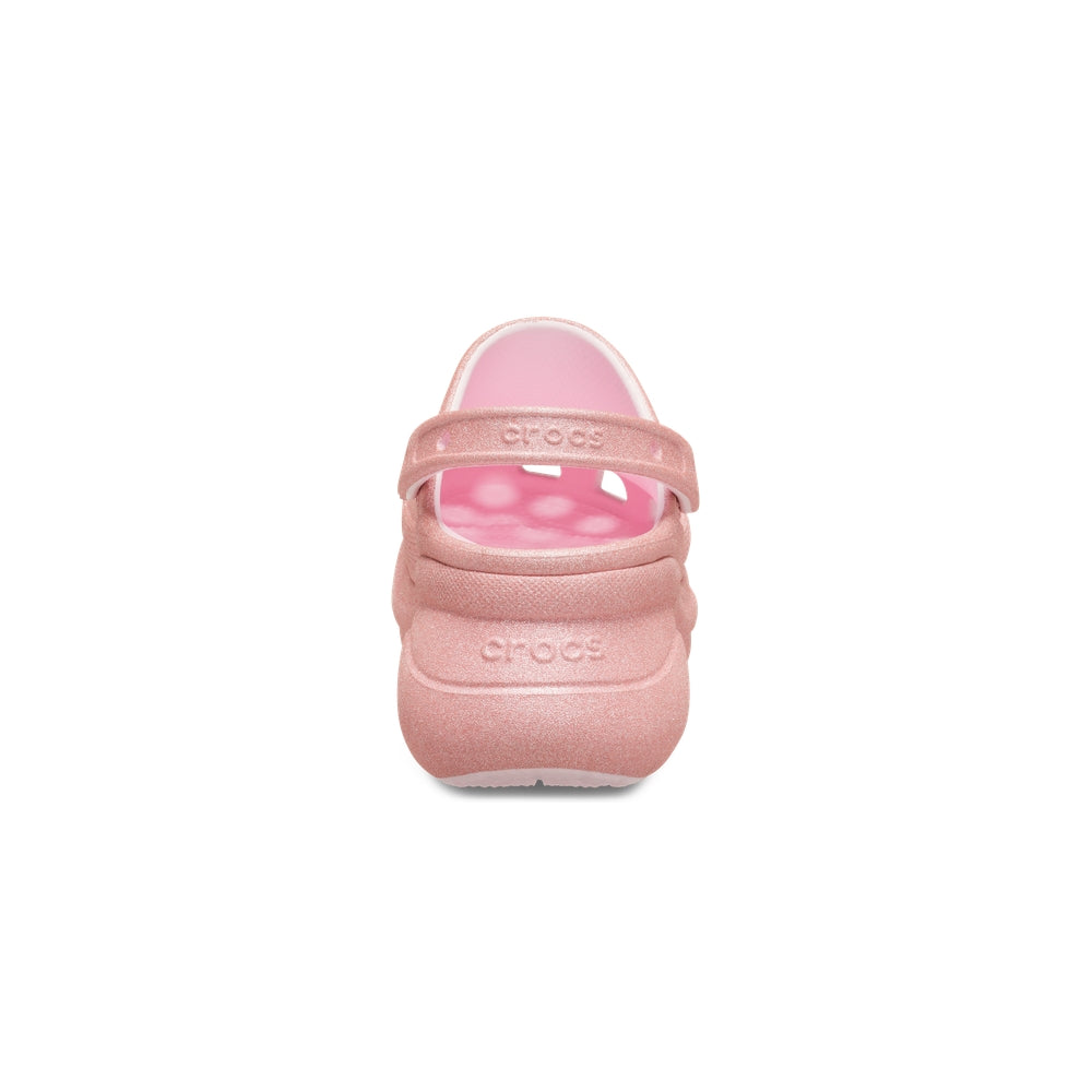 Giày Clog Nữ Crocs Bae Glitter - Pink Milk