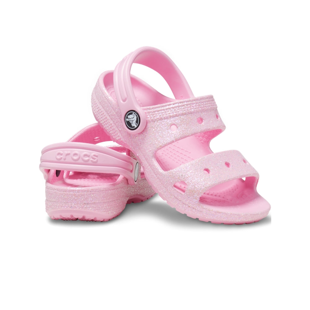 Toddler Classic Crocs Glitter Sandal