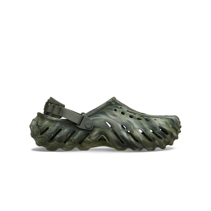 Giày Clog Unisex Crocs Echo Marbled - Dusty Olive - Crocs™ Việt Nam