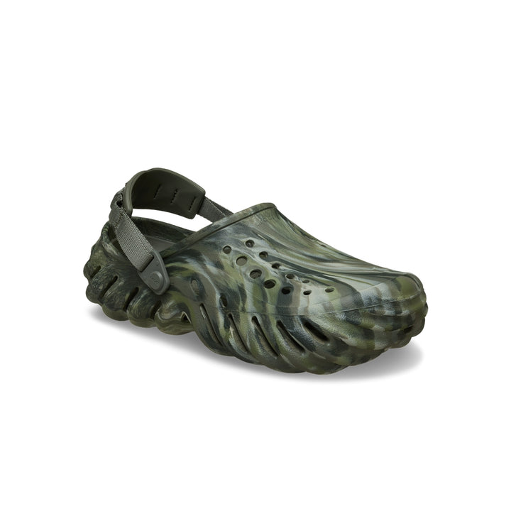 Giày Clog Unisex Crocs Echo Marbled - Dusty Olive - Crocs™ Việt Nam