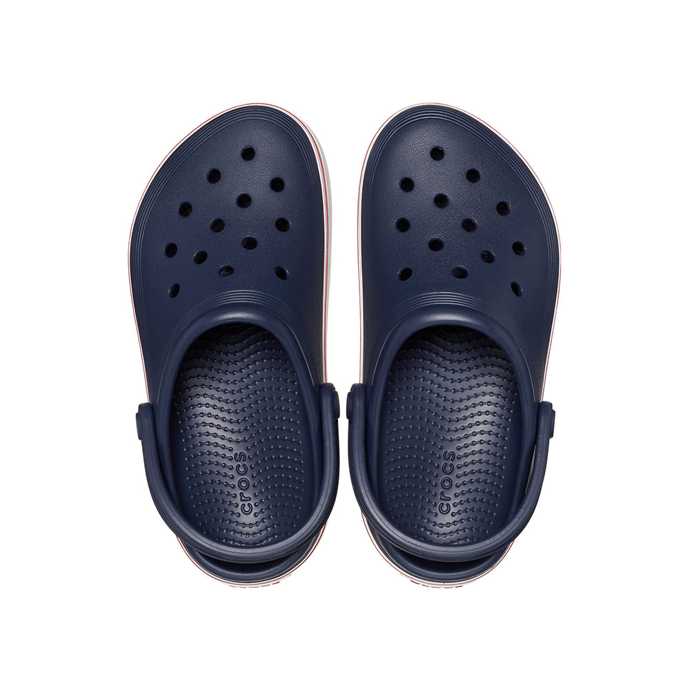 Giày Clog Trẻ Em Crocs Toddler Off Court - Navy/Pepper