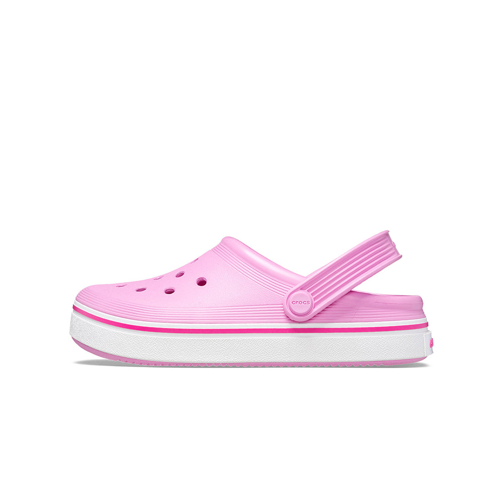 Giày Clog Trẻ Em Crocs Toddler Off Court - Taffy Pink
