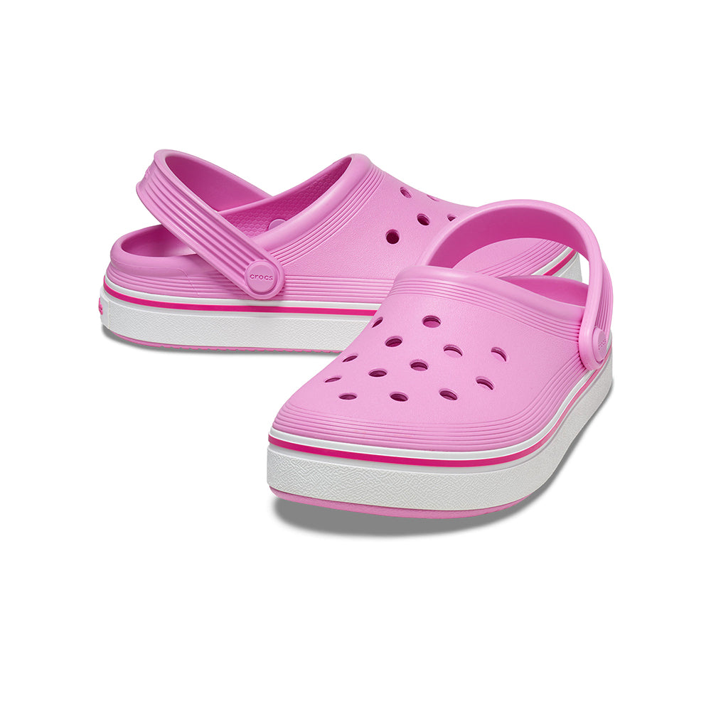 Giày Clog Trẻ Em Crocs Toddler Off Court - Taffy Pink