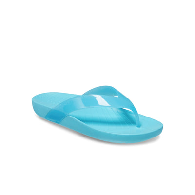 Dép Xỏ Ngón Nữ Crocs Crocs Splash Glossy Flip - Neptune