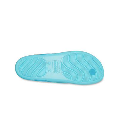 Dép Xỏ Ngón Nữ Crocs Crocs Splash Glossy Flip - Neptune