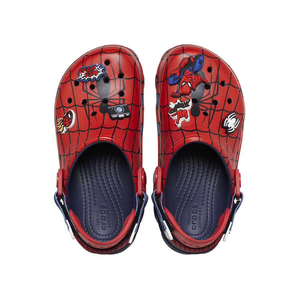 Giày Clog Trẻ Em Crocs All-Terrain Team Spider-Man - Navy
