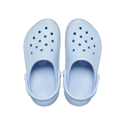 Giày Clog Trẻ Em Crocs Off Court Daisy - Blue Calcite