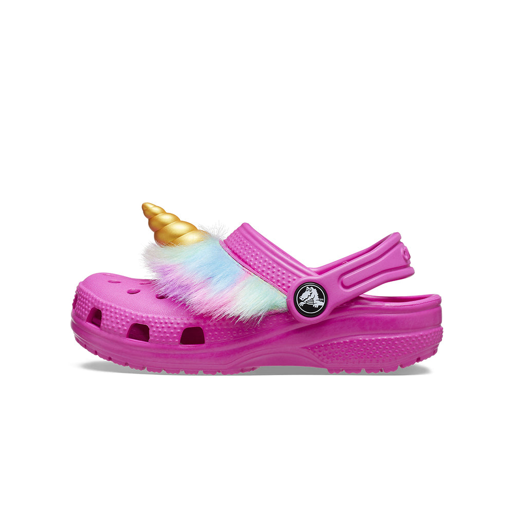 Giày Clog Trẻ Em Crocs Toddler Classic I Am Unicorn - Juice