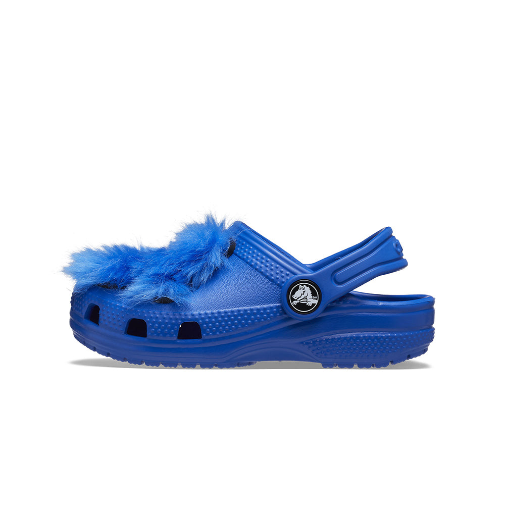 Giày Clog Trẻ Em Crocs Toddler Classic I Am Monster - Blue Bolt