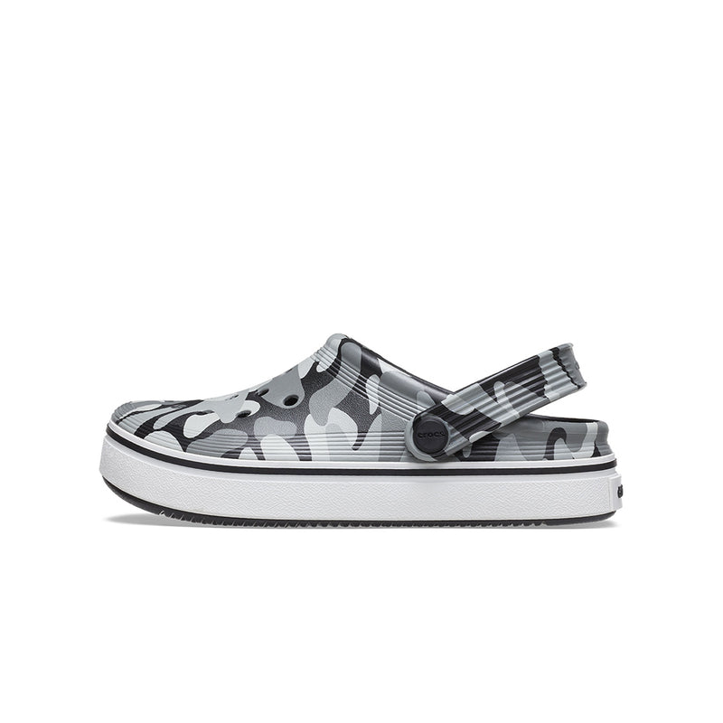 Giày Clog Trẻ Em Crocs Toddler Off Court Camo Redux - Black