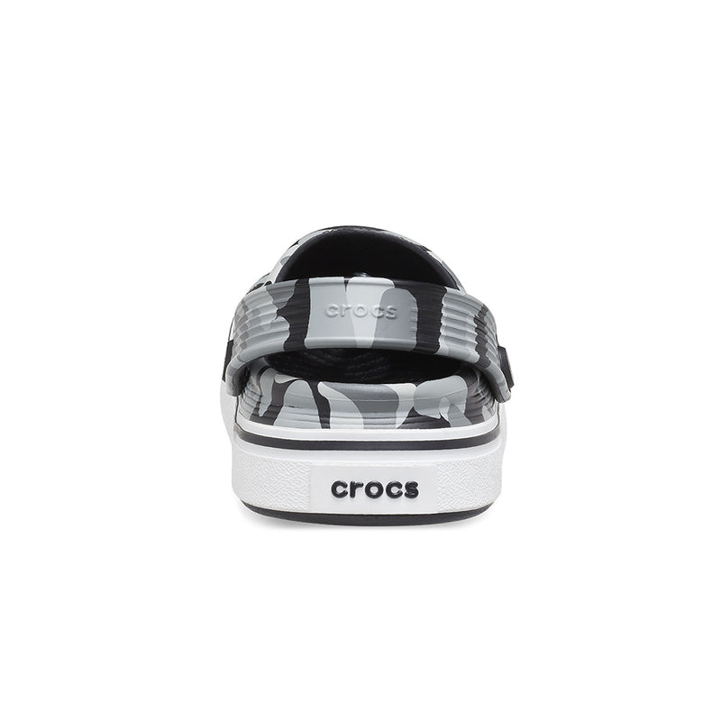 Giày Clog Trẻ Em Crocs Toddler Off Court Camo Redux - Black