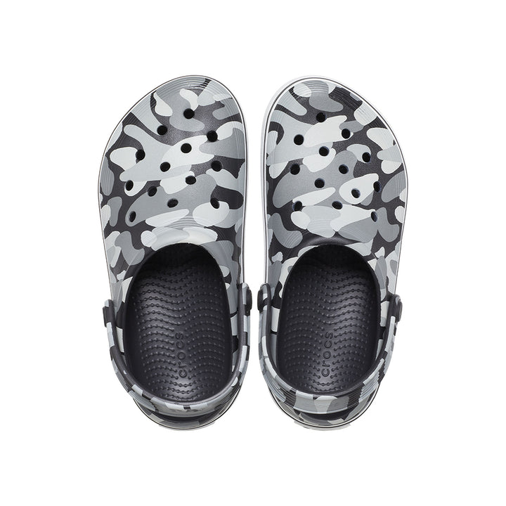 Giày Clog Trẻ Em Crocs Toddler Off Court Camo Redux - Black - Crocs™ Việt Nam