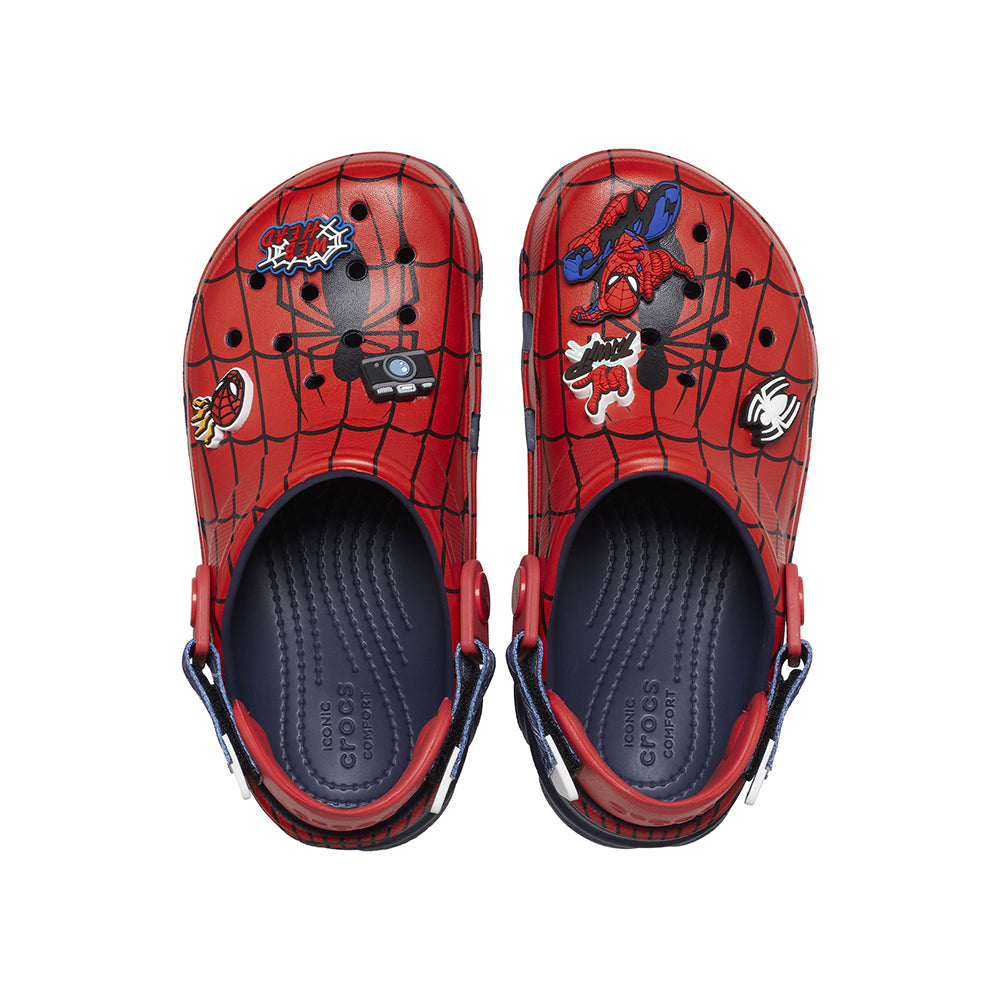 Giày Clog Trẻ Em Crocs Toddler All-Terrain Team Spider-Man - Navy