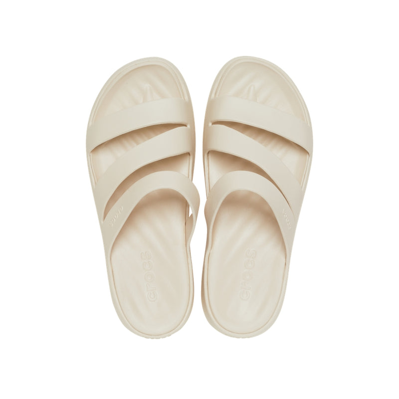 Xăng Đan Nữ Crocs Getaway Strappy - Stucco