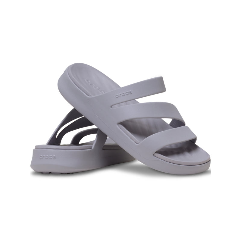 Xăng Đan Nữ Crocs Getaway Strappy - Mauve Mist
