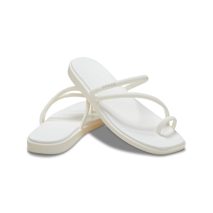 Dép Xăng Đan Đan Nữ Crocs Miami Toe Loop - Chalk - Crocs™ Việt Nam
