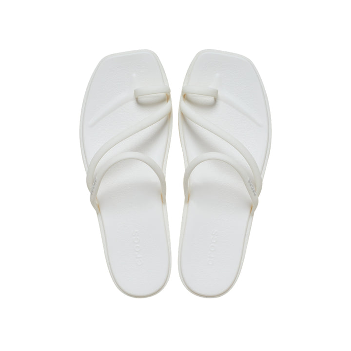Dép Xăng Đan Đan Nữ Crocs Miami Toe Loop - Chalk - Crocs™ Việt Nam