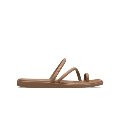 Xăng Đan Nữ Crocs Miami Toe Loop - Milk Chocolate