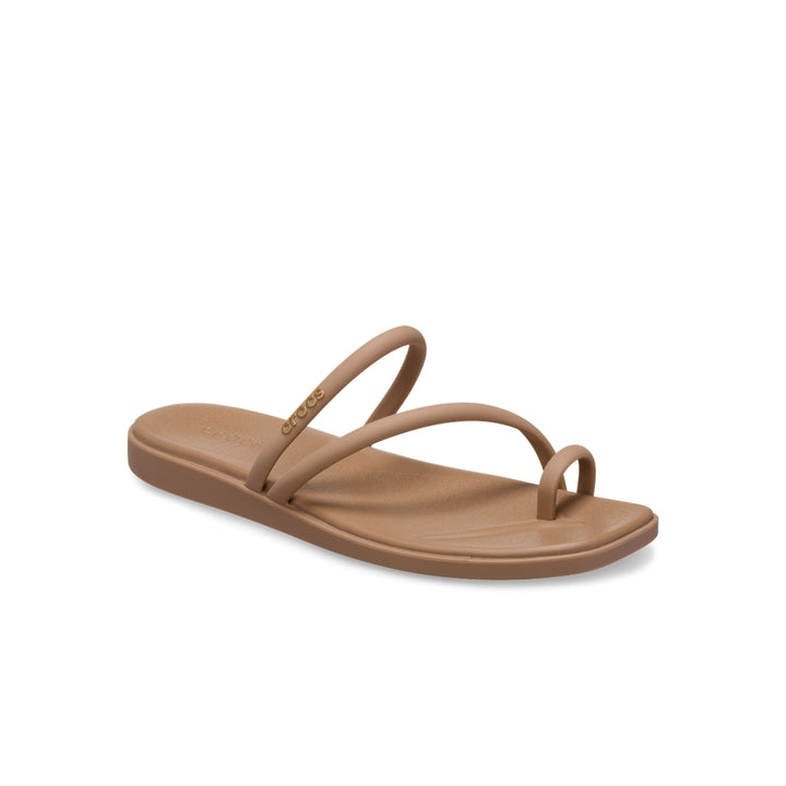 Dép Xăng Đan Nữ Crocs Miami Toe Loop - Milk Chocolate - Crocs™ Việt Nam