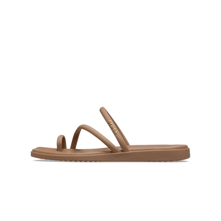Dép Xăng Đan Nữ Crocs Miami Toe Loop - Milk Chocolate - Crocs™ Việt Nam