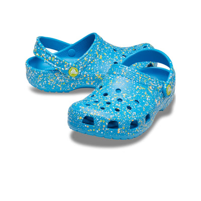 Giày Clog Trẻ Em Crocs Classic Paint Splatter - Marina