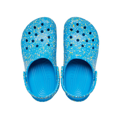 Giày Clog Trẻ Em Crocs Classic Paint Splatter - Marina
