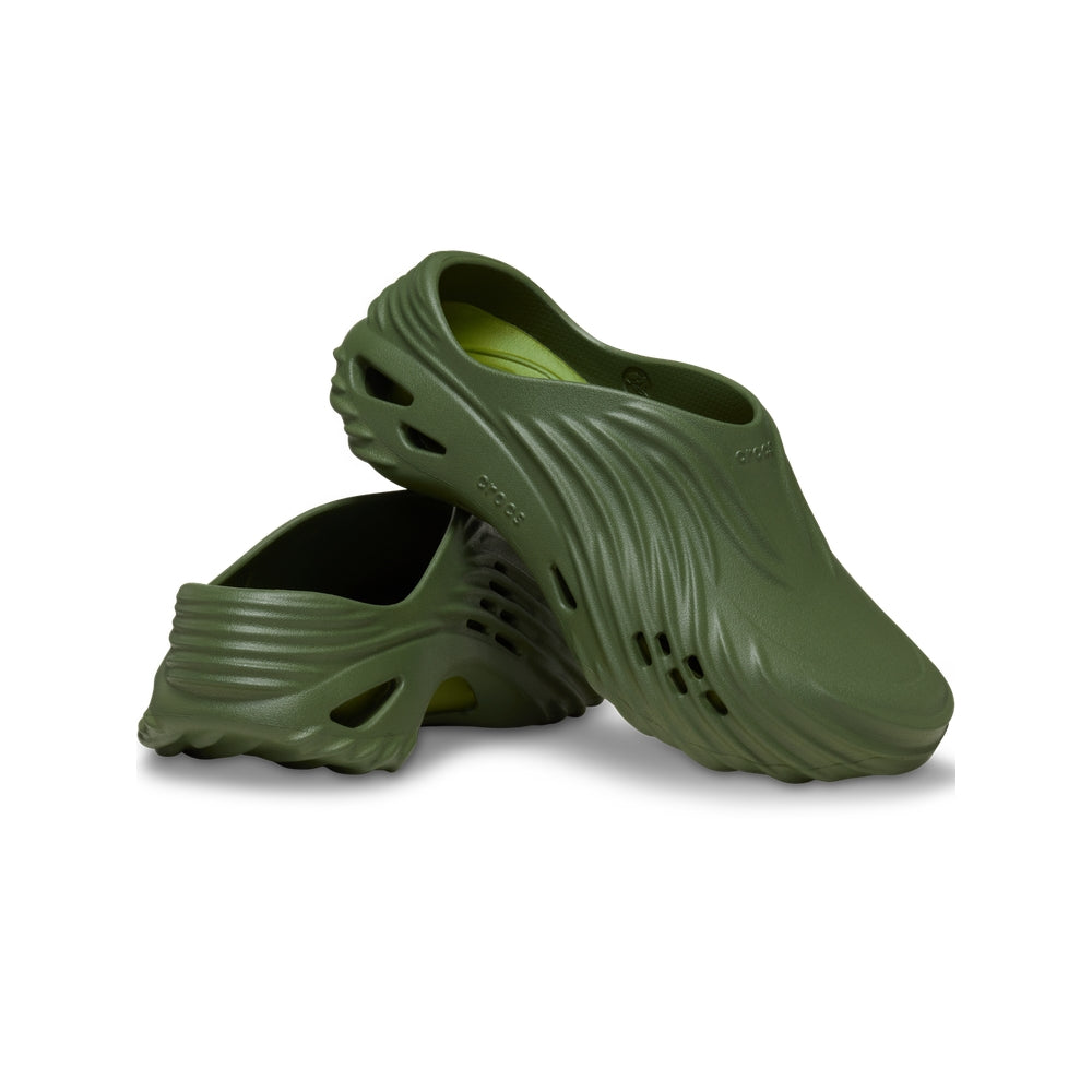 Giày Clog Unisex Crocs Echo Wave - Army Green