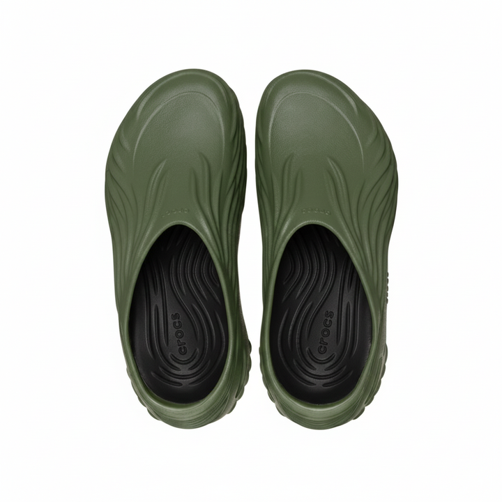 Giày Clog Unisex Crocs Echo Wave - Army Green - Crocs™ Việt Nam