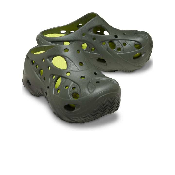 Giày Clog Nữ Crocs Caged - Dusty Olive - Crocs™ Việt Nam