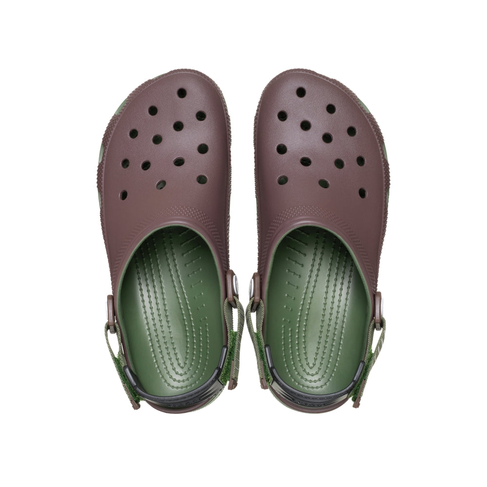 Giày Clog Unisex Crocs Classic Turbo - Coffee