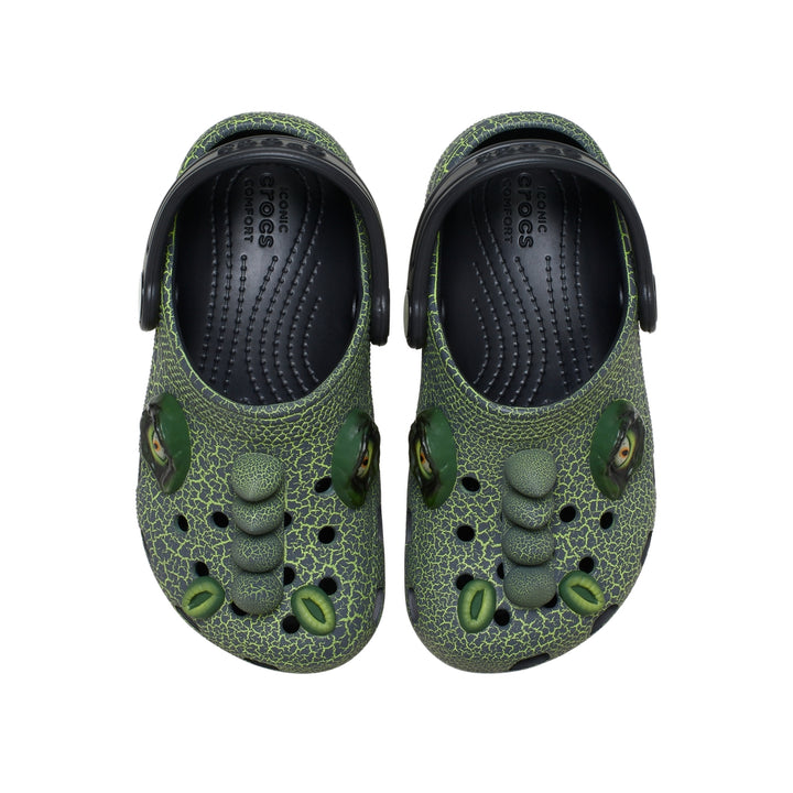 Giày Clog Trẻ Em Crocs Toddler Classic Iam Scary Dino - Black - Crocs™ Việt Nam