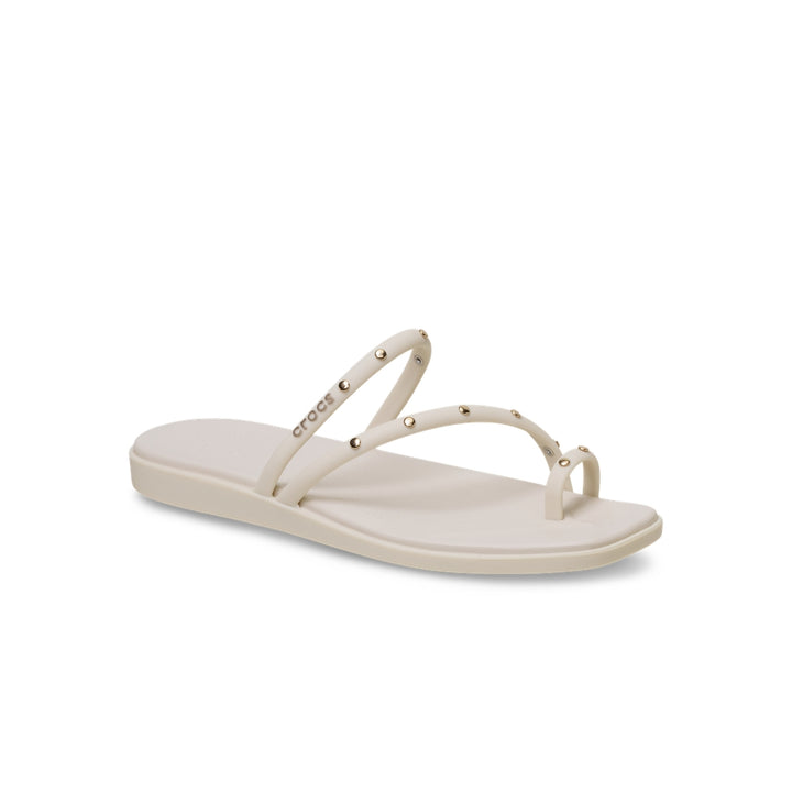 Dép Xỏ Ngón Nữ Crocs Miami Studded Toe Loop - Almond Tint - Crocs™ Việt Nam