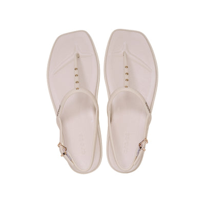 Dép Xỏ Ngón Nữ Crocs Miami Studded Thong - Almond Tint