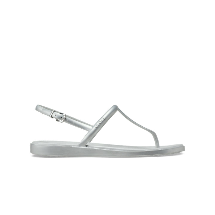 Dép Xỏ Ngón Nữ Crocs Miami Metallic Thong - Silver - Crocs™ Việt Nam