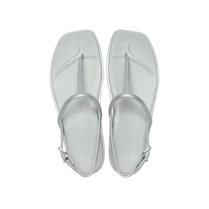 Dép Xỏ Ngón Nữ Crocs Miami Metallic Thong - Silver - Crocs™ Việt Nam